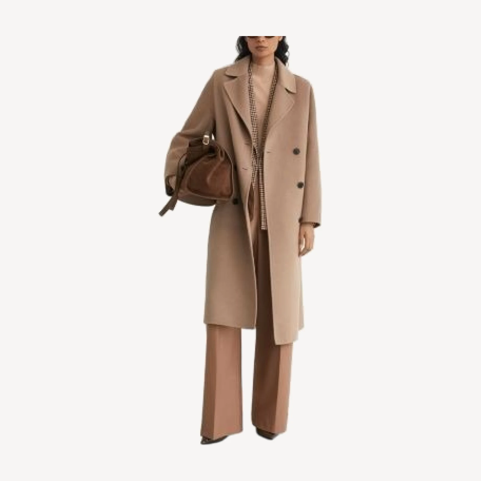 Reiss Petites Marina Wool Blend Double Breasted Coat