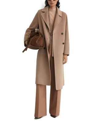 Reiss Petites Marina Wool Blend Double Breasted Coat