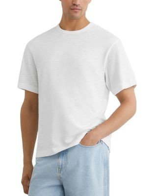 Reiss Huxley Relaxed Slub Crewneck Tee