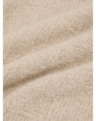 Reiss Clarence Wool & Cashmere Boucle Crewneck Sweater