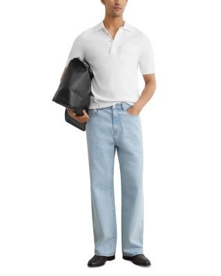 Reiss Selkirk Concealed Placket Polo Shirt