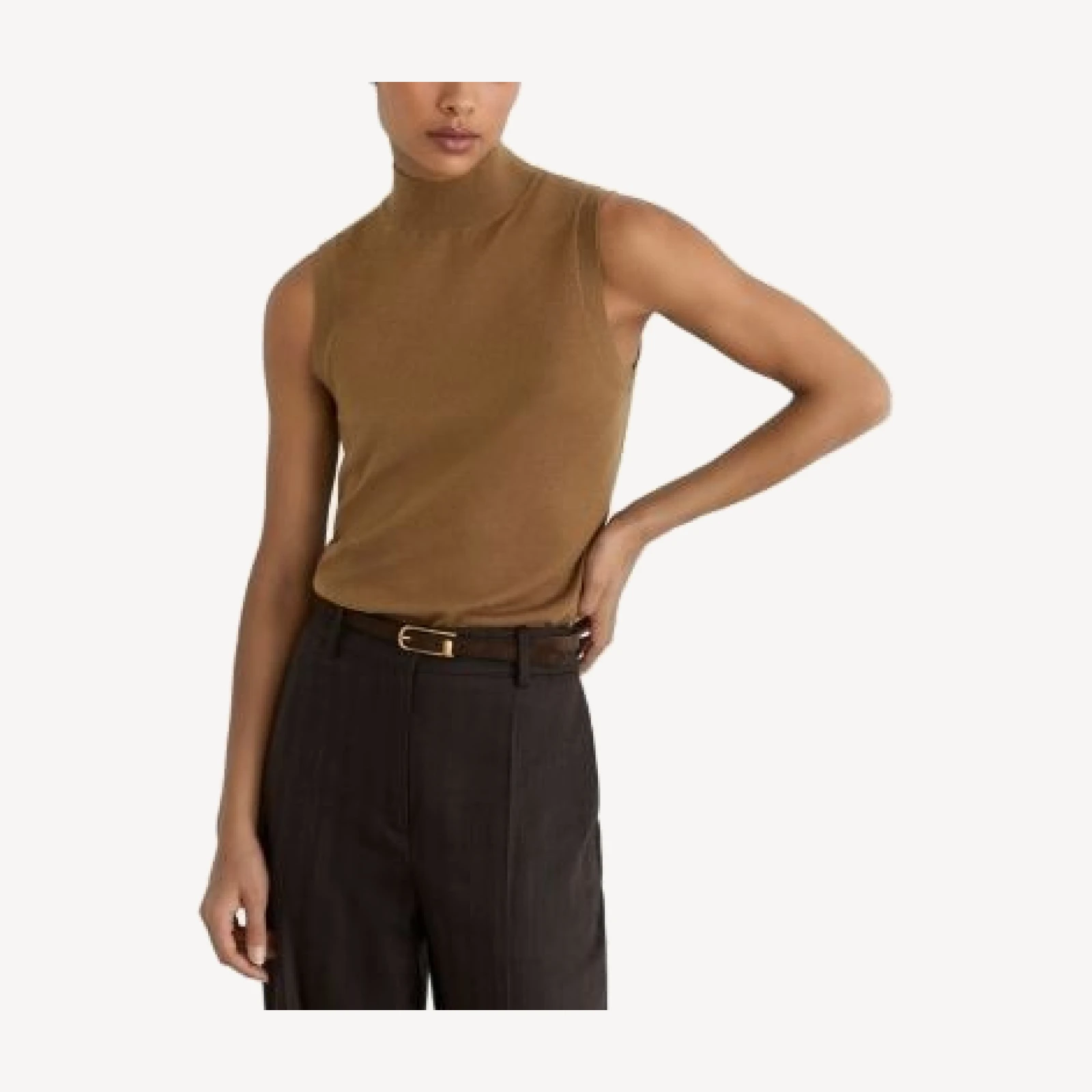 Reiss Evelyn Wool Sleeveless Top
