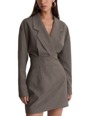 Reiss Juno Suiting Mini Dress