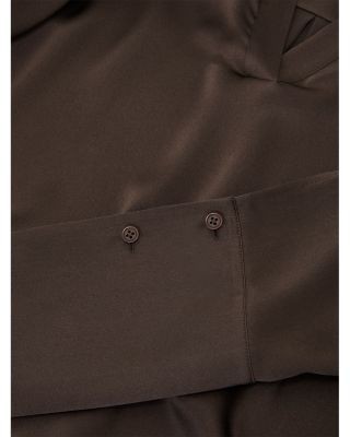 Reiss Marina Silk V Neck Top