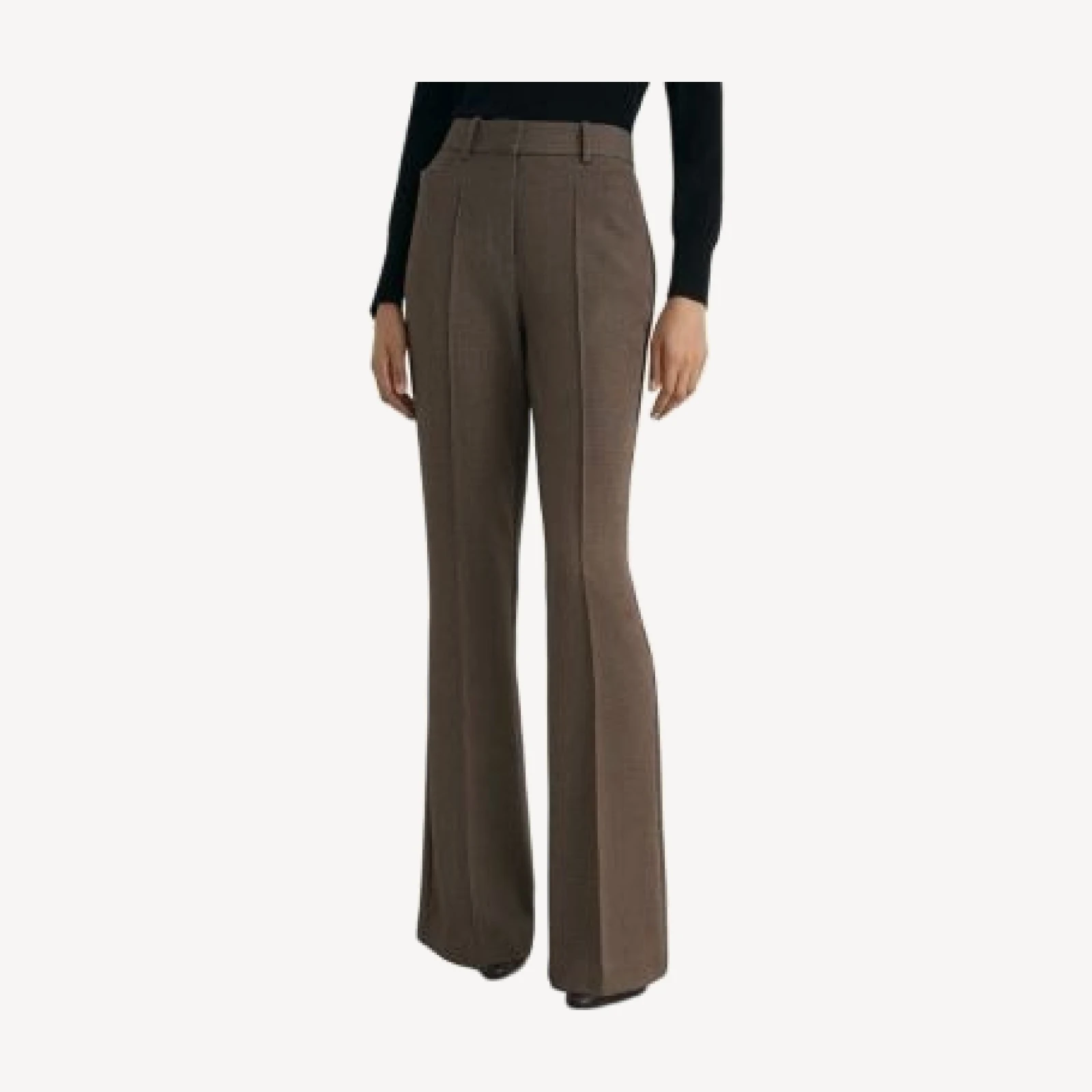 Reiss Petites Gabi Pintuck Flare Pants