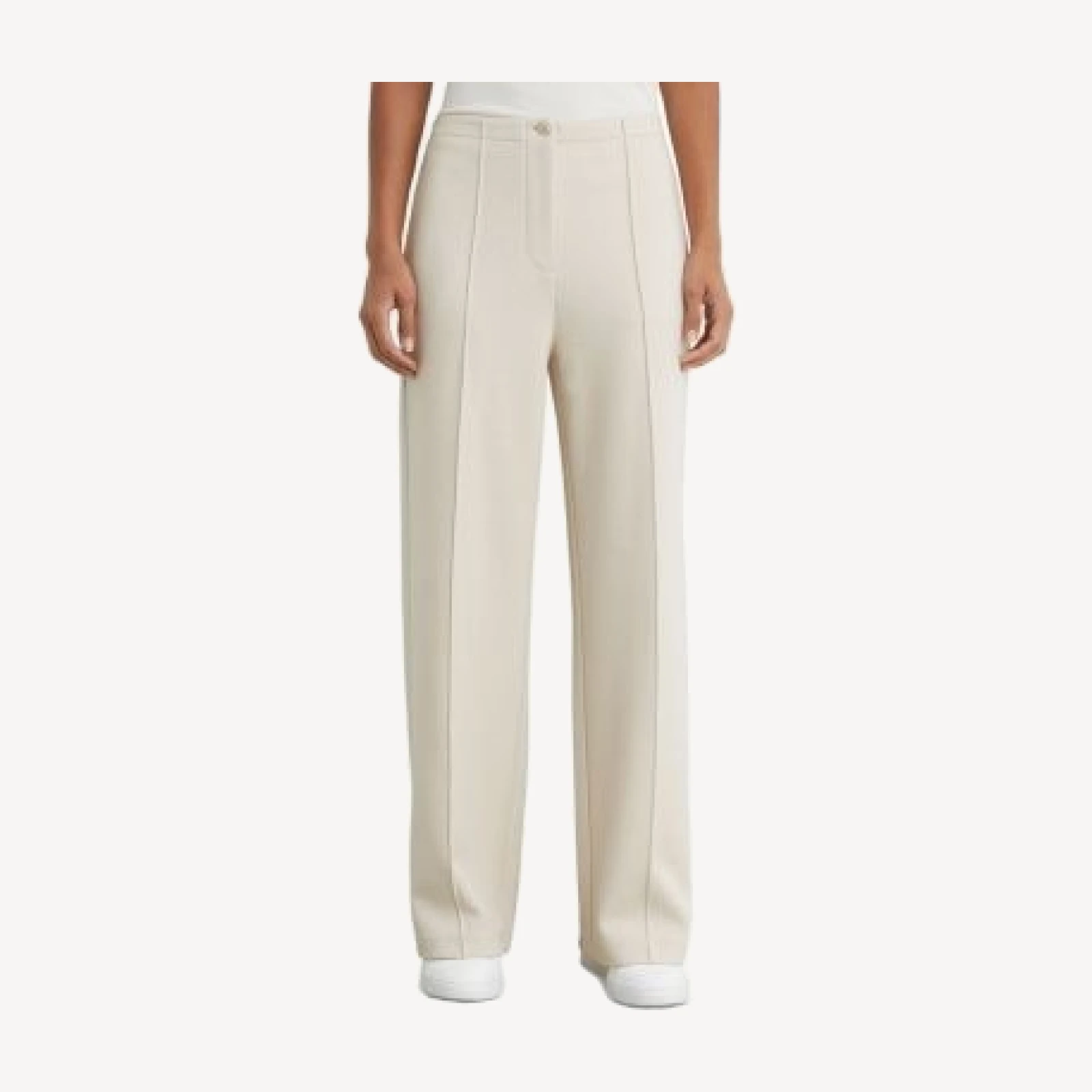 Reiss Layla Pintucked Wide Leg Sweatpants