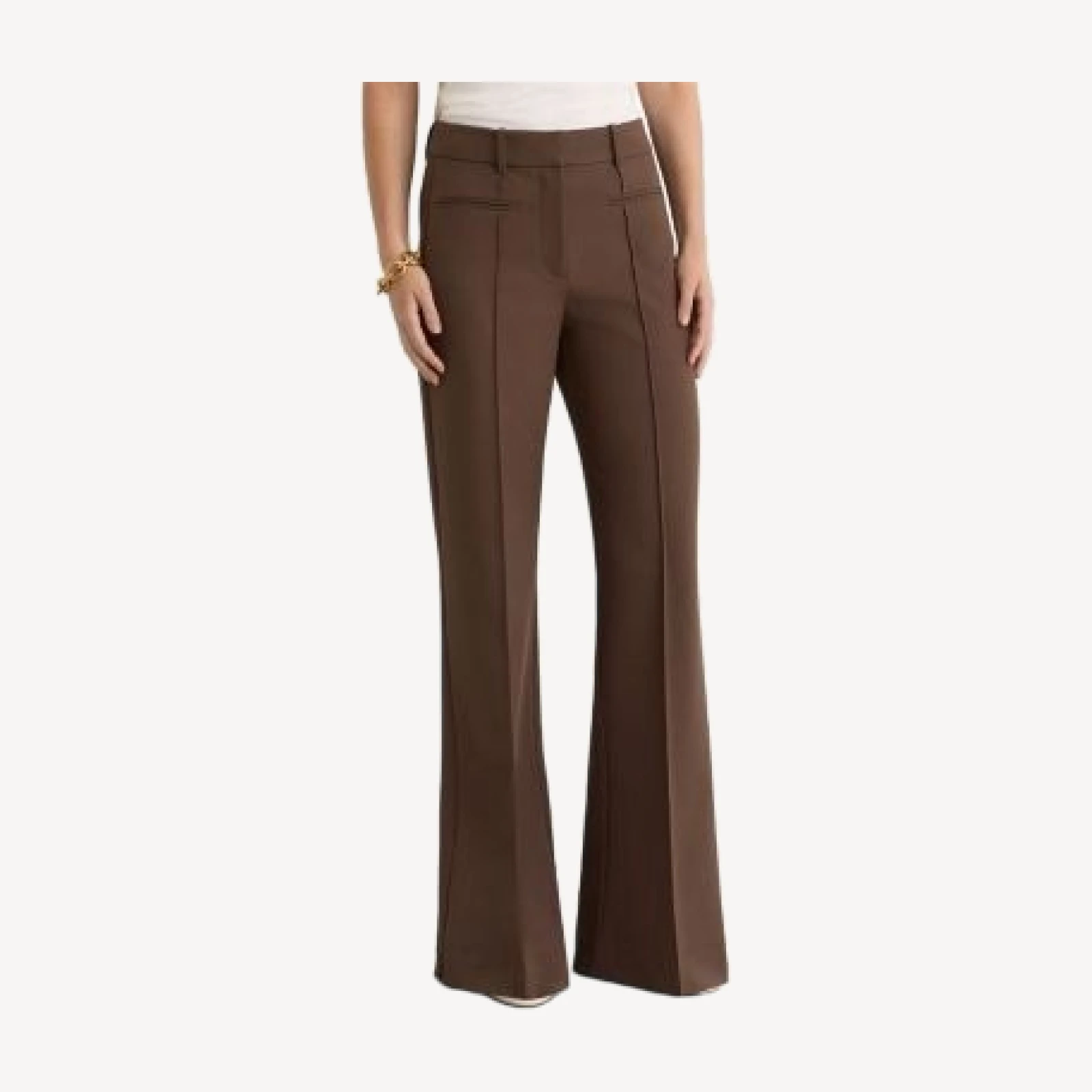 Reiss Claude Pinched Seam Flare Pants