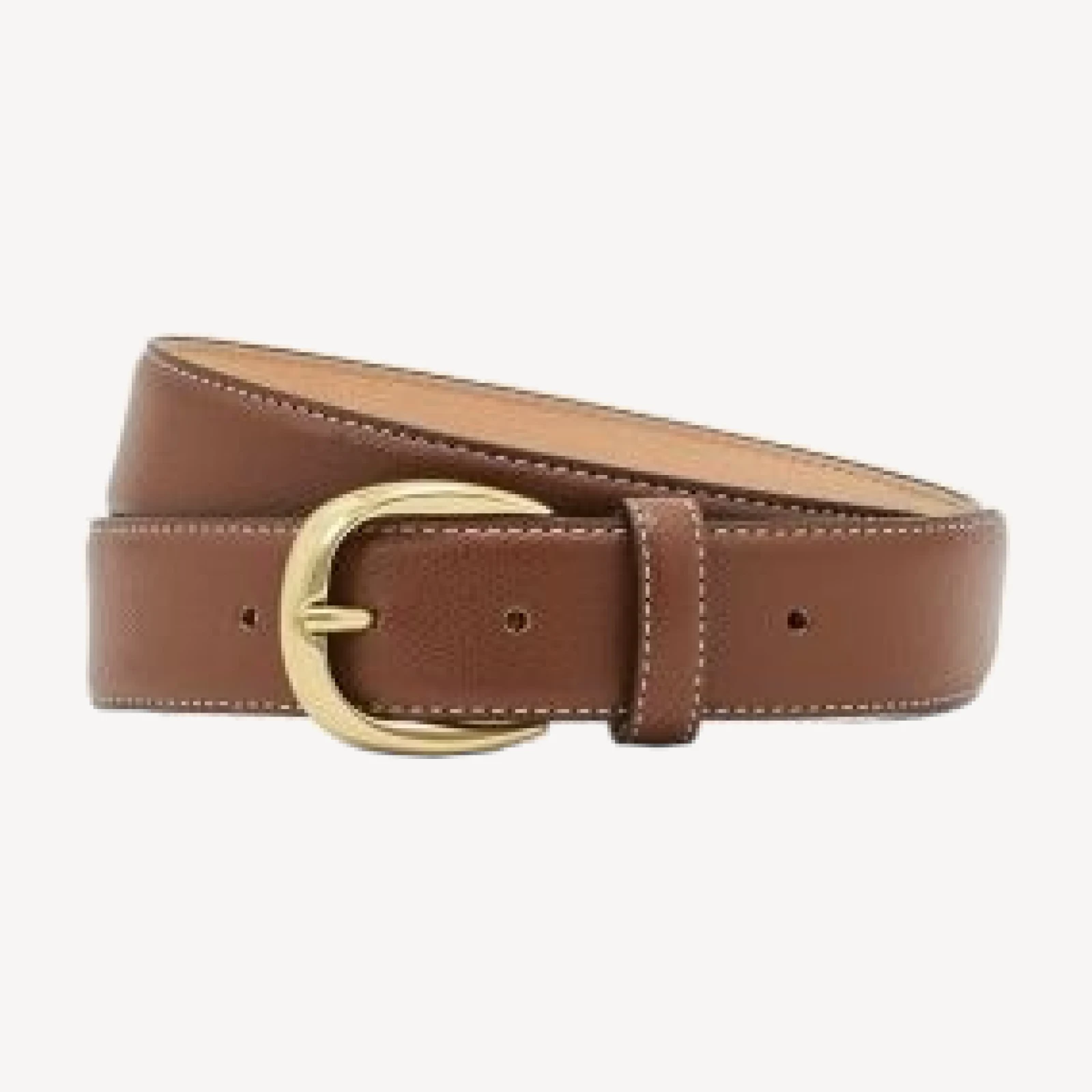 Reiss The Pierce Pebble Leather Belt