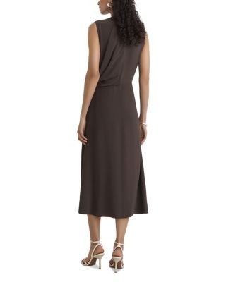 Reiss Gracie Draped Midi Dress