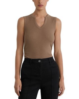 Reiss Thena Cotton Stretch Tank Top