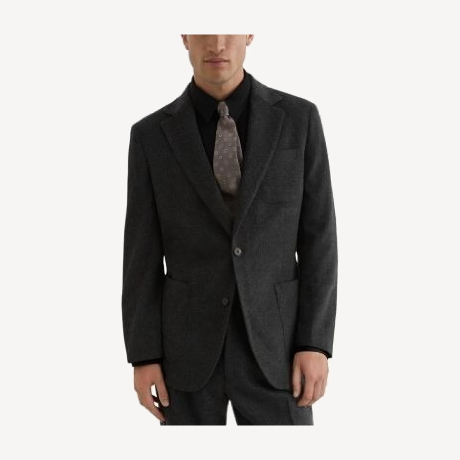 Reiss Collin Tailored Fit Flannel Blazer