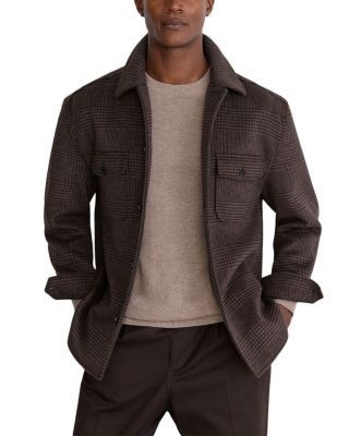 Reiss Liam Twin Pocket Brushed Overshirt