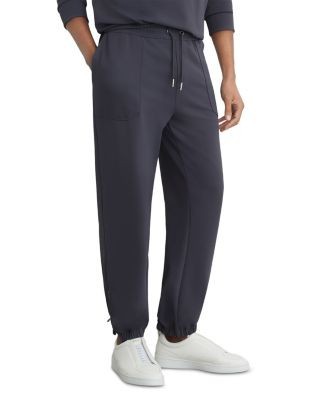 Reiss Crescent Tapered Fit Drawstring Joggers
