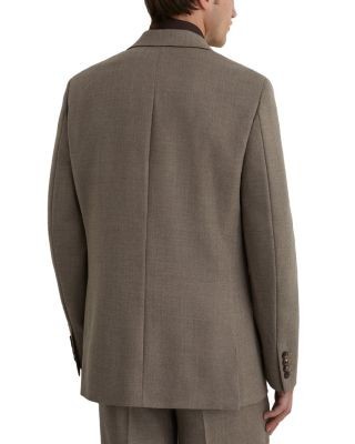 Reiss Terrain Wool Blend Relaxed Fit Twill Blazer