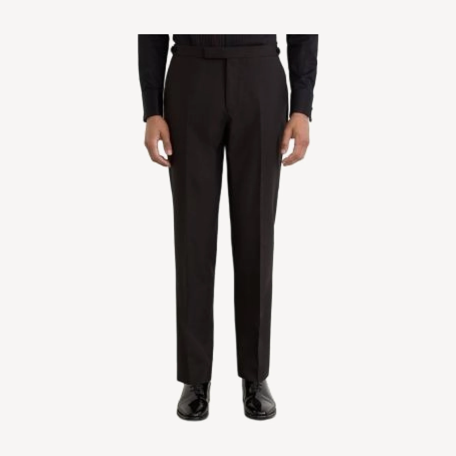 Reiss Wool Classic Fit Tuxedo Suit Trousers