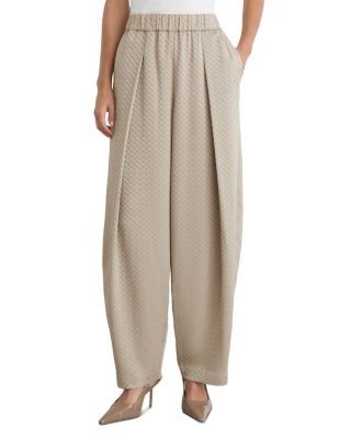 Reiss Dia Jacquard Tapered Pants