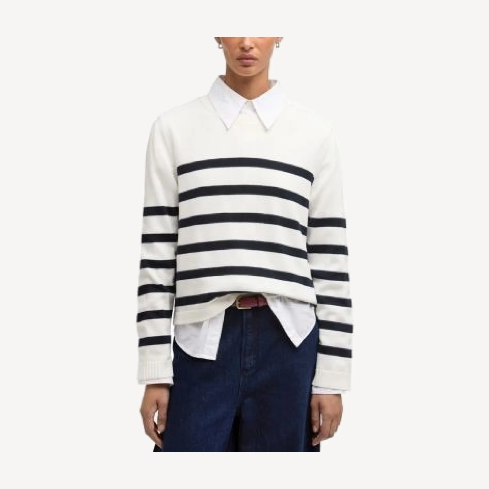 Barbour Fern Striped Sweater