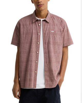 Barbour Carrock Seersucker Check Summer Shirt