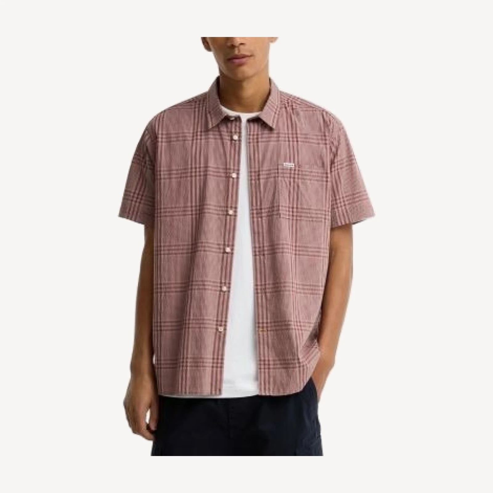 Barbour Carrock Seersucker Check Summer Shirt