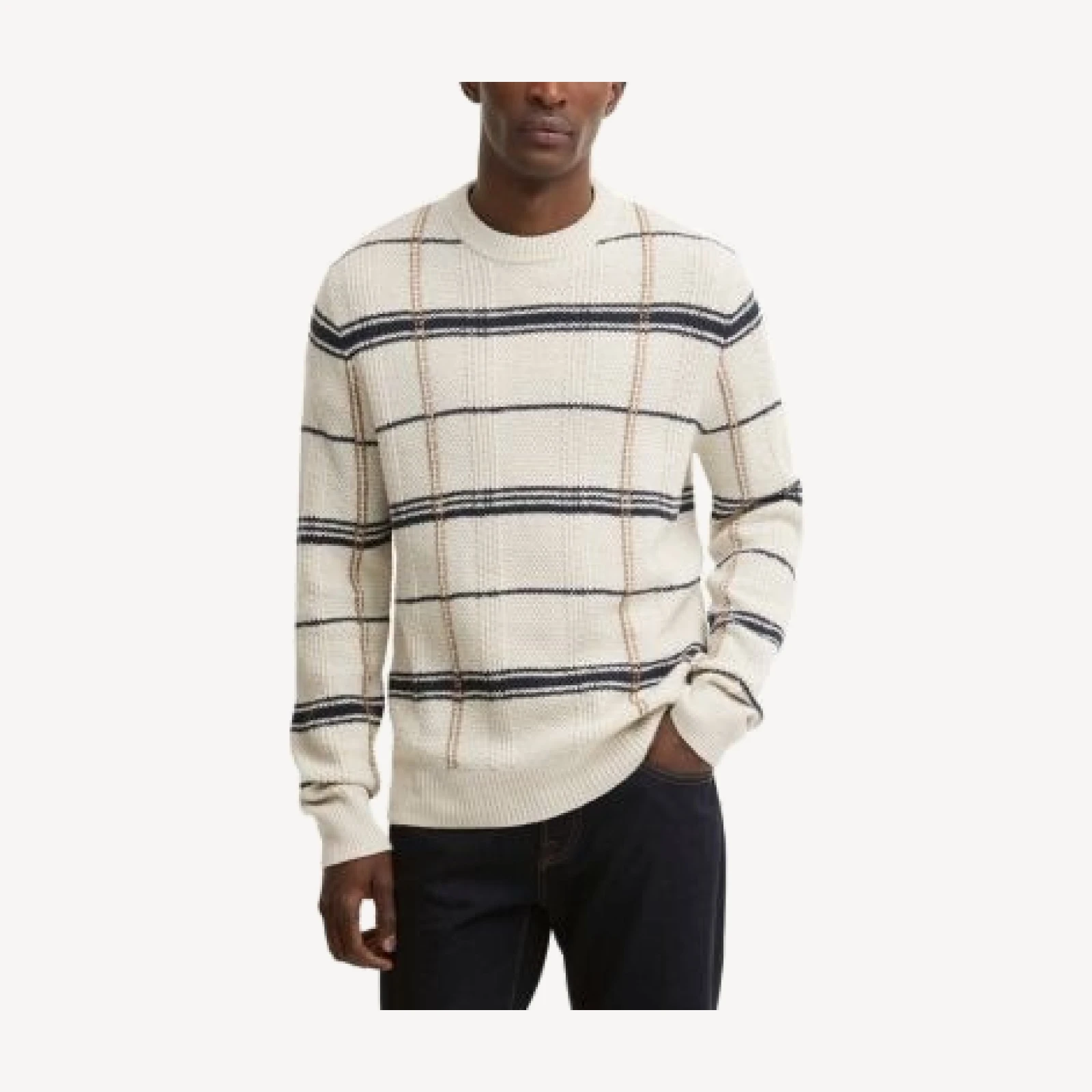 Barbour Fasey Cotton & Wool Knit Crewneck Sweater