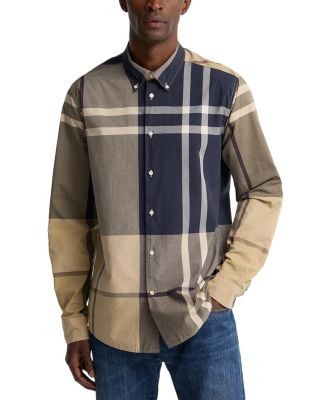 Barbour Oversized Birchwood Tartan Cotton Shirt