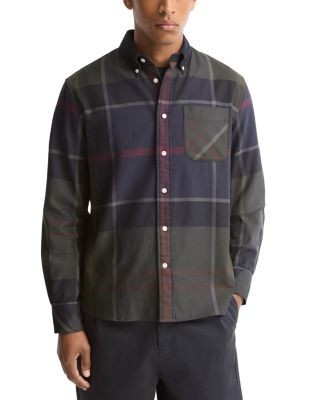 Barbour Dunoon Soft Cotton Authentic Tartan Plaid Shirt