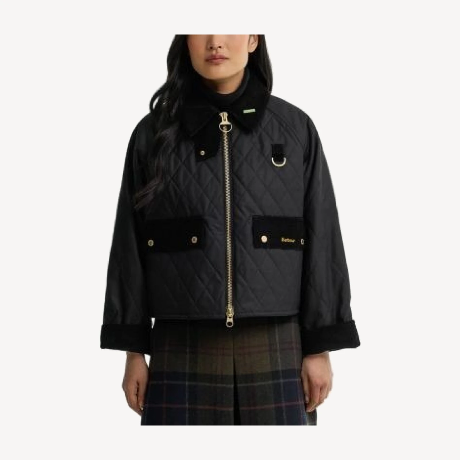 Barbour Icons Quilted Spey Wax Jacket