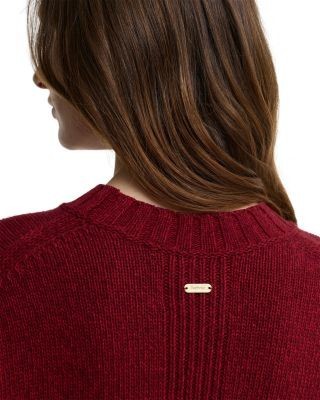 Barbour Gaia Cotton Wool Blend Crewneck Sweater