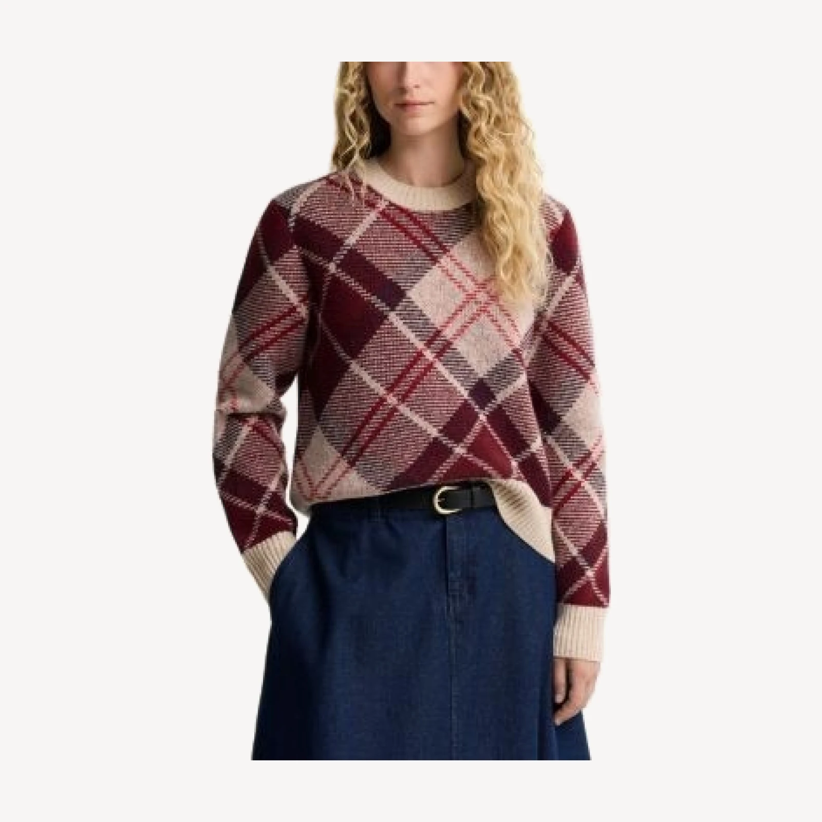 Barbour Stevie Wool Blend Crewneck Sweater