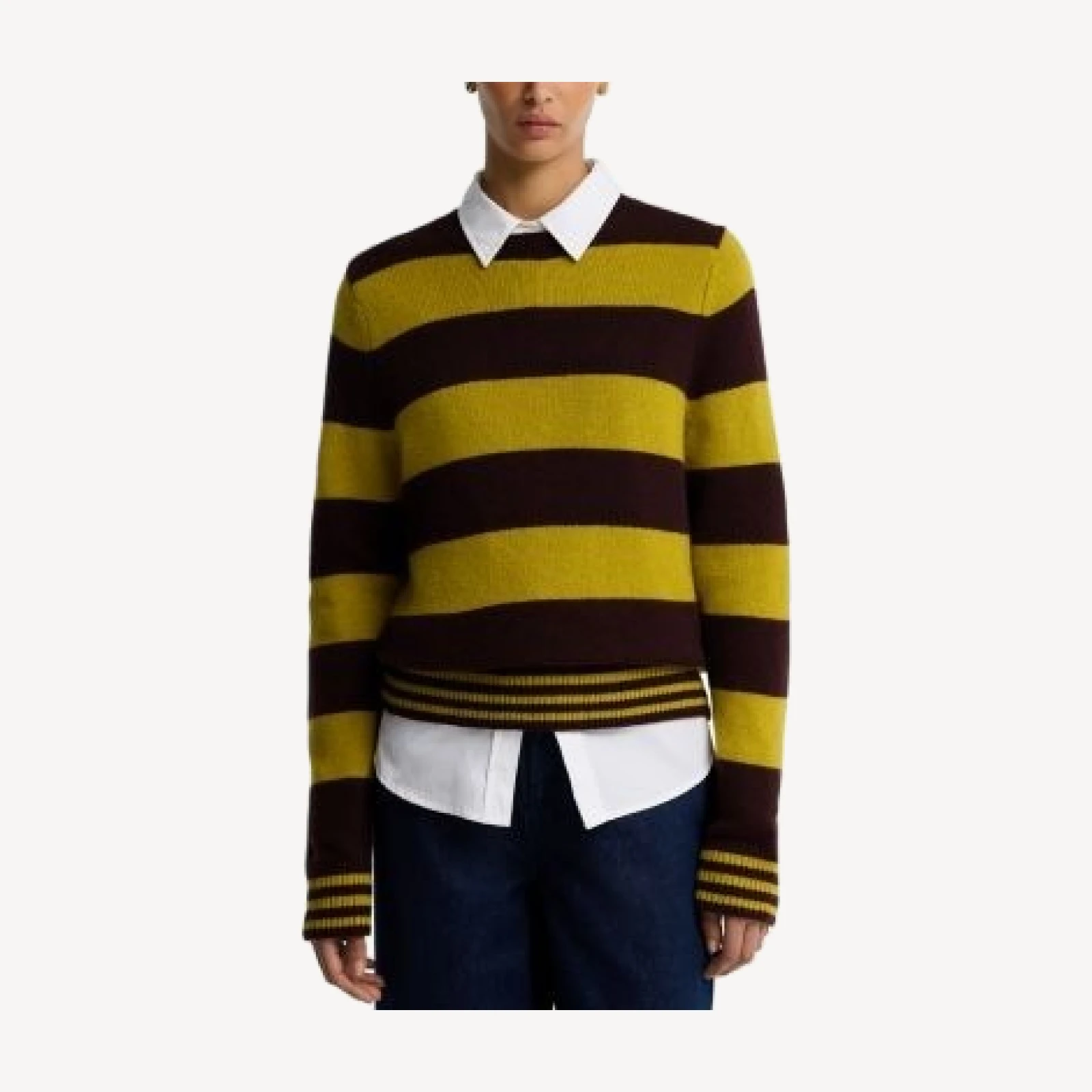 Barbour Woodhouse Wool Blend Striped Sweater