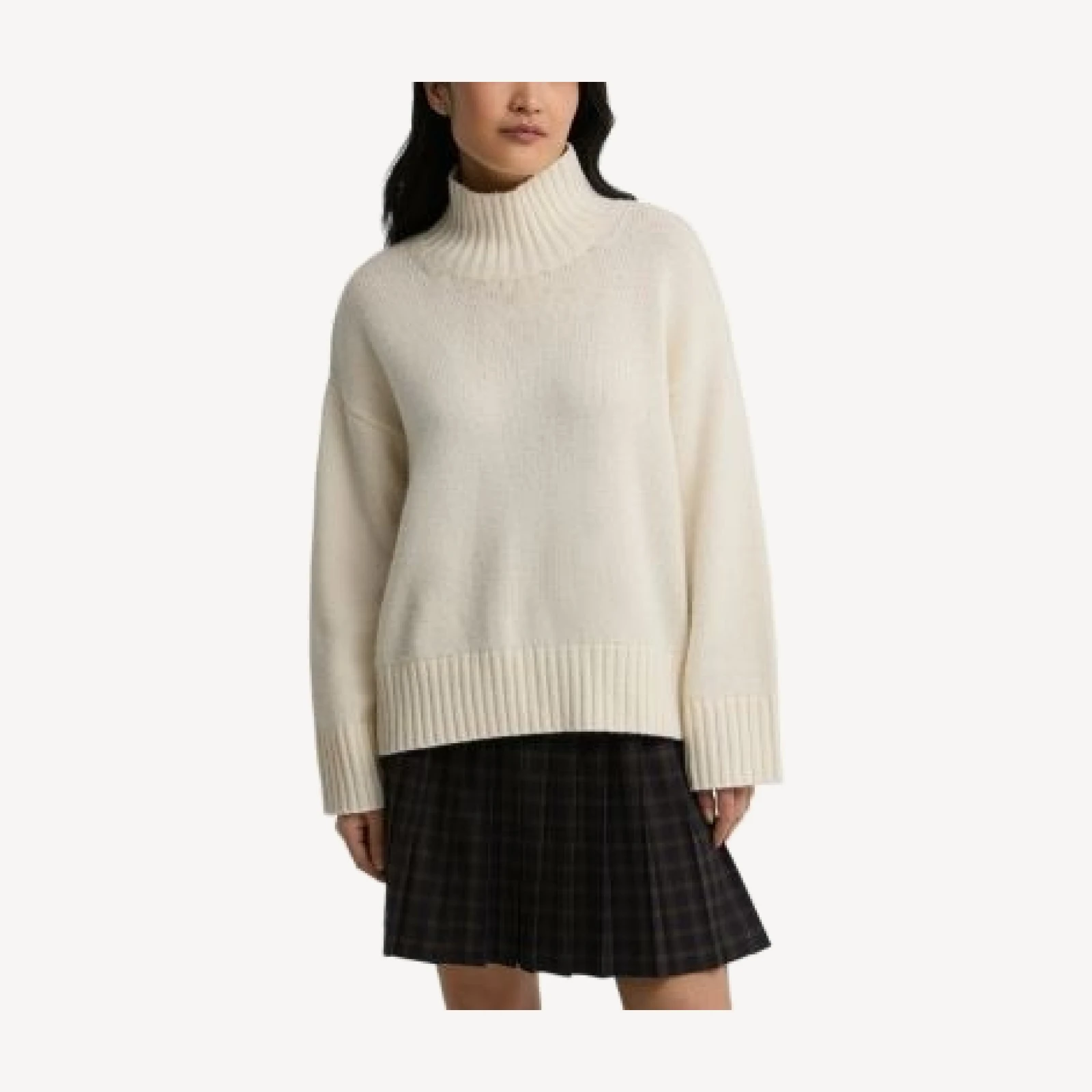 Barbour Woodhouse Wool & Cashmere Funnel Neck Sweater