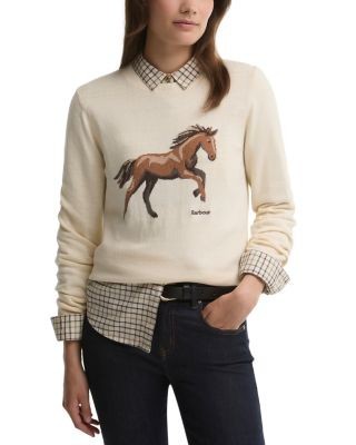 Barbour Homeswood Cotton & Cashmere Intarsia Sweater