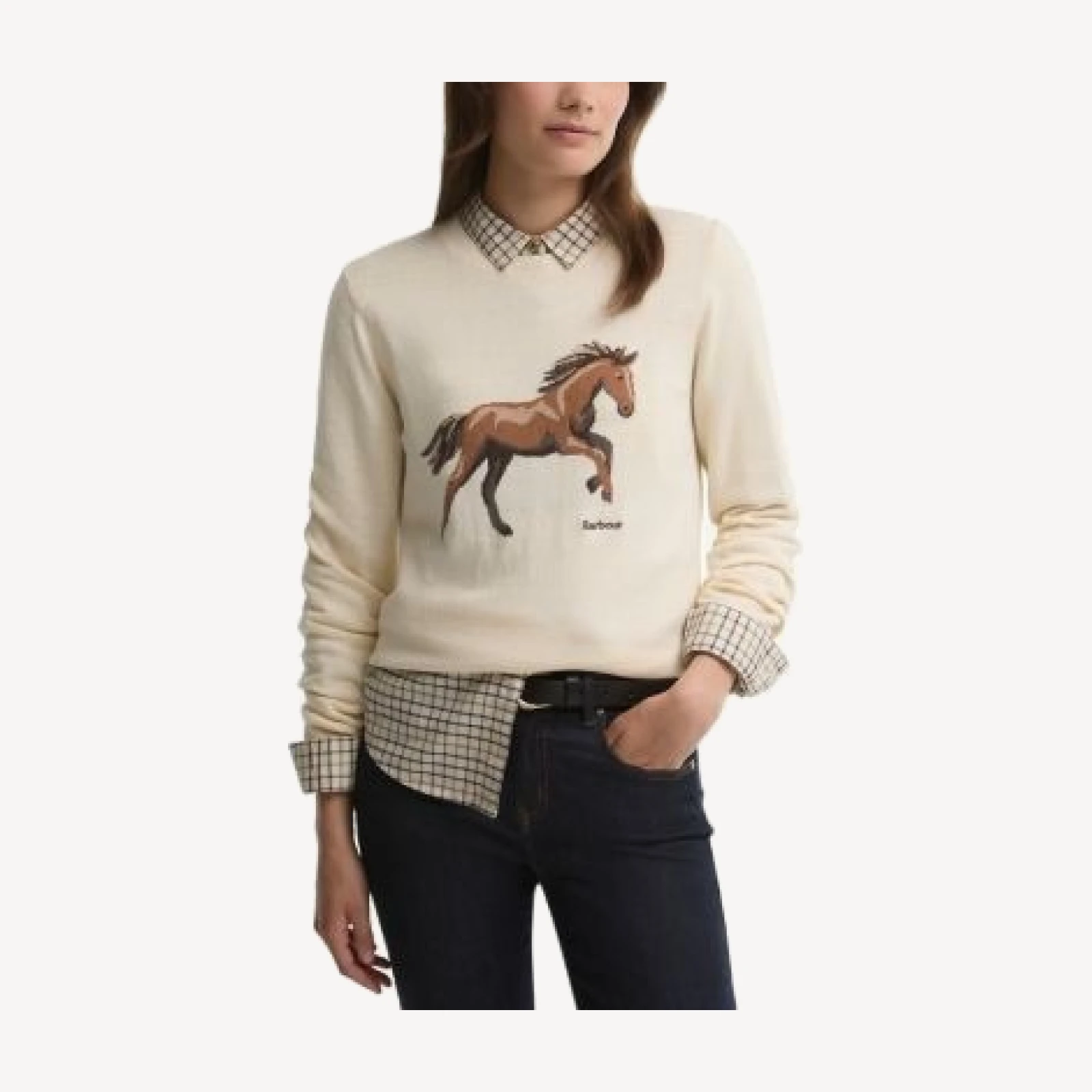 Barbour Homeswood Cotton & Cashmere Intarsia Sweater