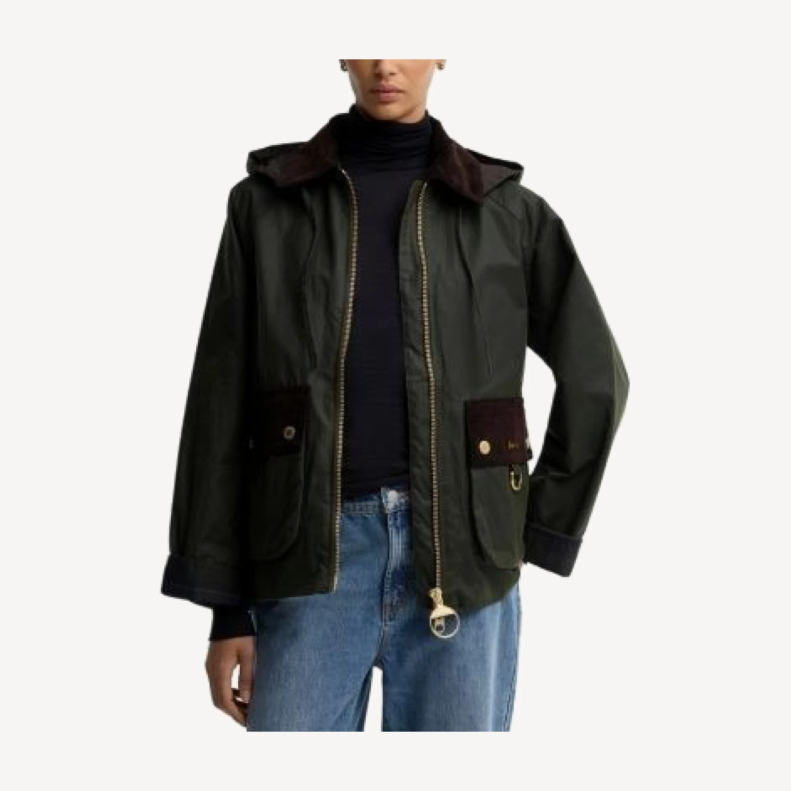 Barbour Carville Waxed Cotton Jacket