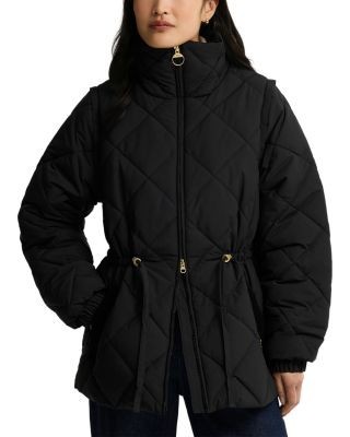 Barbour Tanfield Detachable Sleeve Puffer Coat