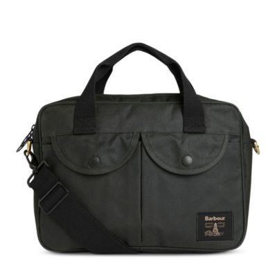 Barbour Field Wax Laptop Crossbody