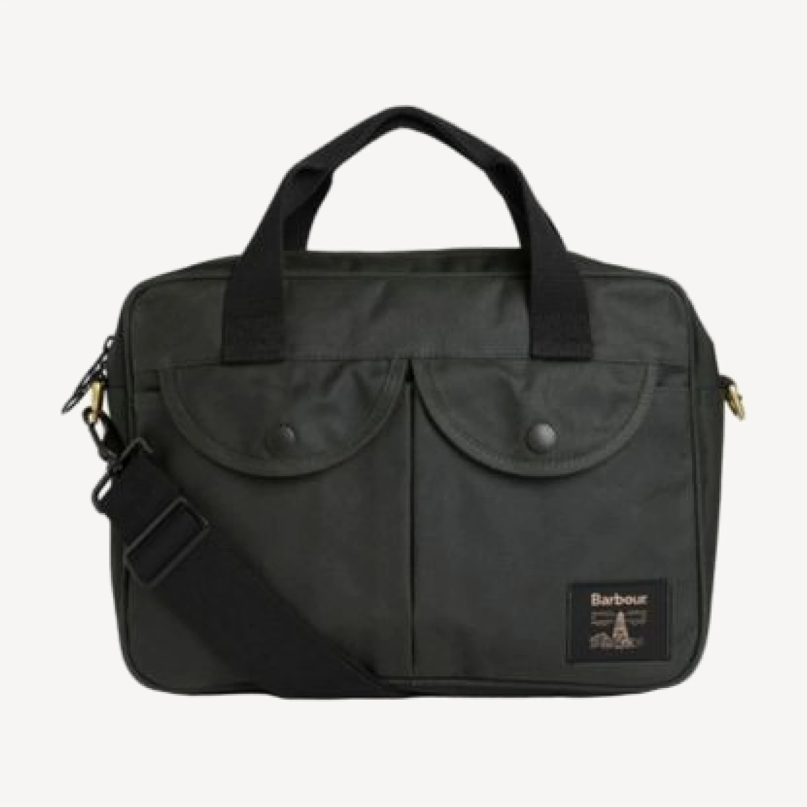 Barbour Field Wax Laptop Crossbody
