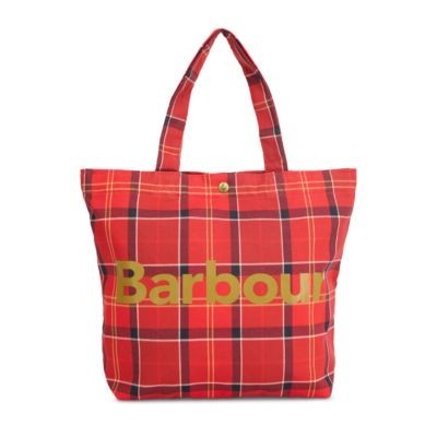 Barbour Mini Telfield Tartan Tote