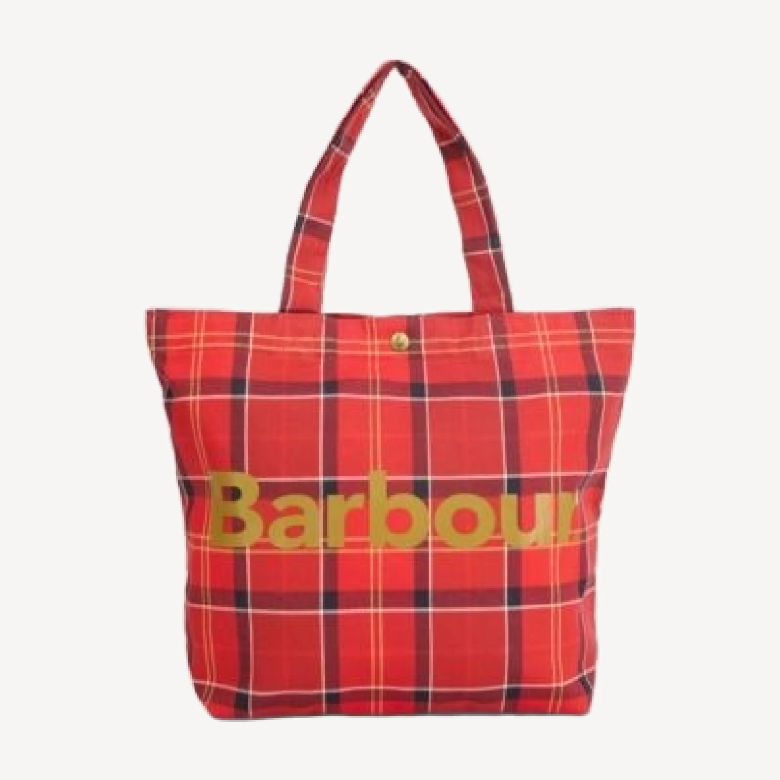 Barbour Mini Telfield Tartan Tote