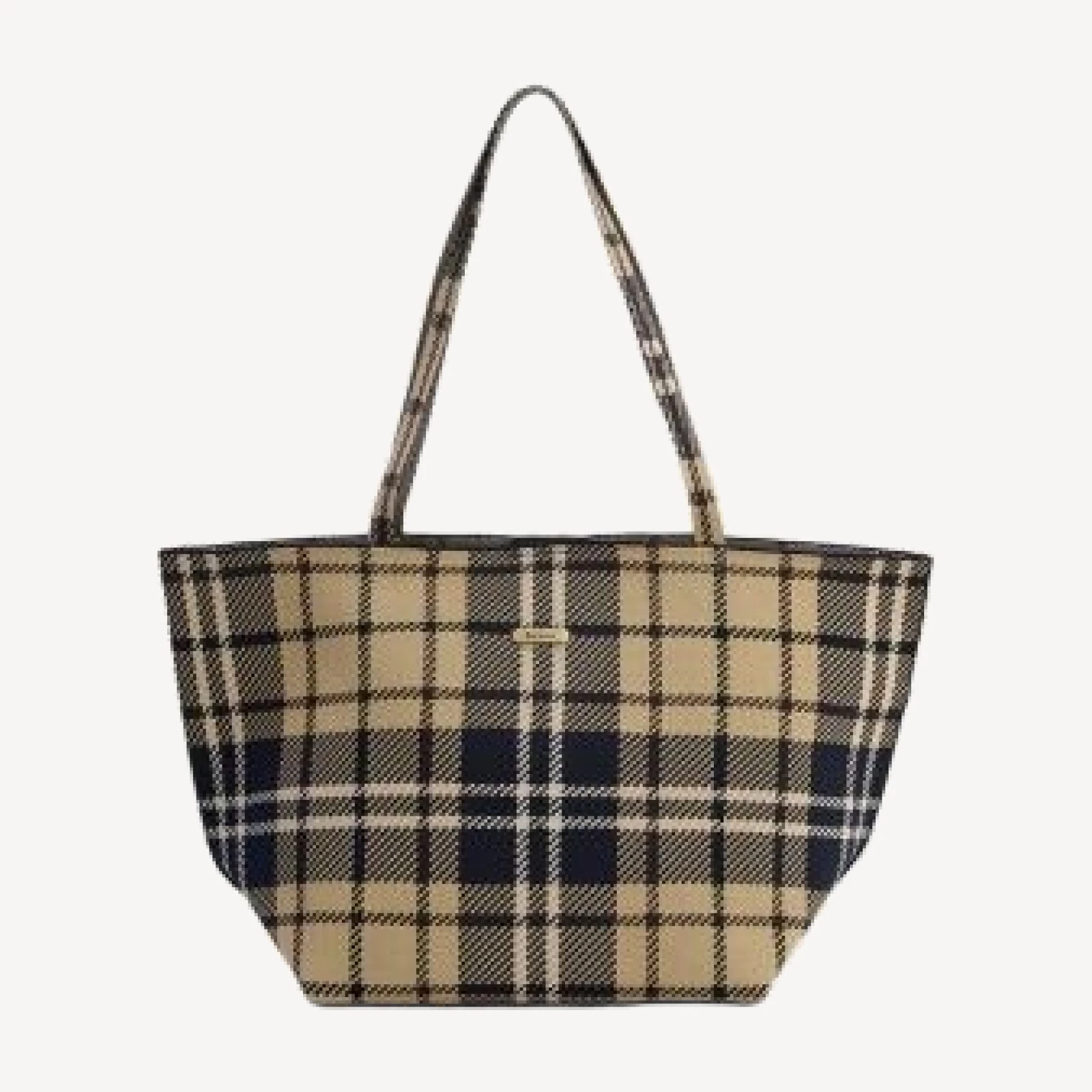 Barbour Layla Large Tartan Tote Bag