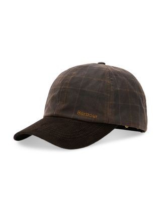 Barbour Arlene Waxed Cotton Baseball Cap
