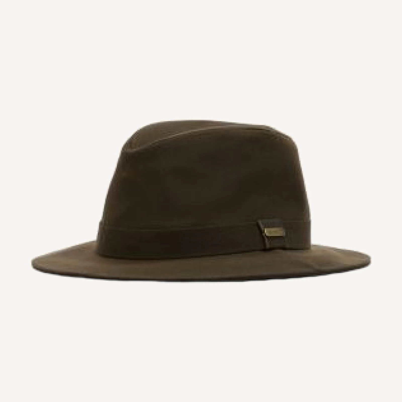 Barbour Vintage Waxed Canvas Bushman Hat