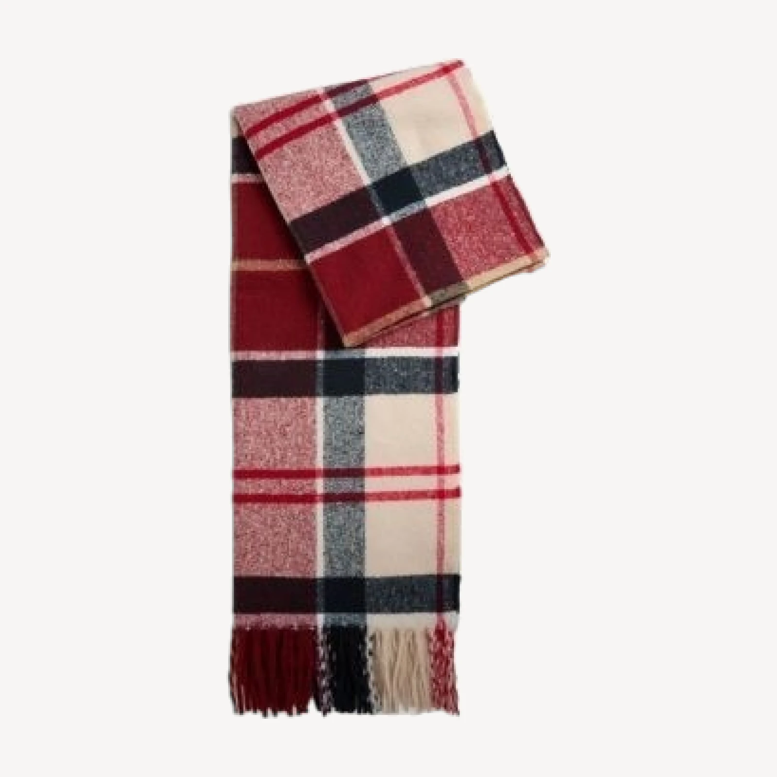 Barbour Deanna Tartan Fringe Scarf