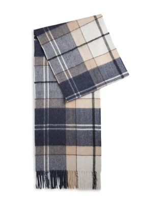 Barbour Tartan Wool Scarf