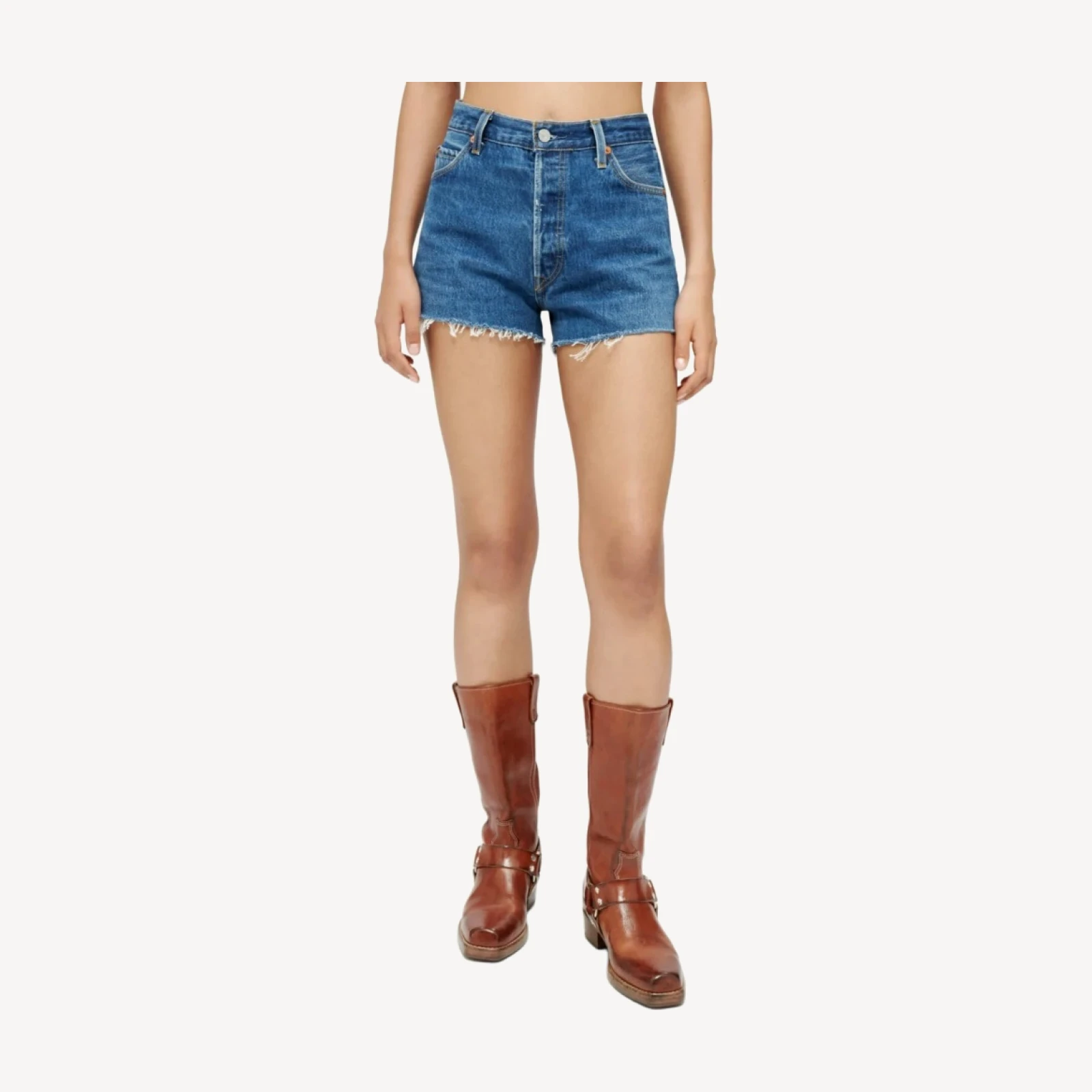 Levi's High Rise Short - Indigo
