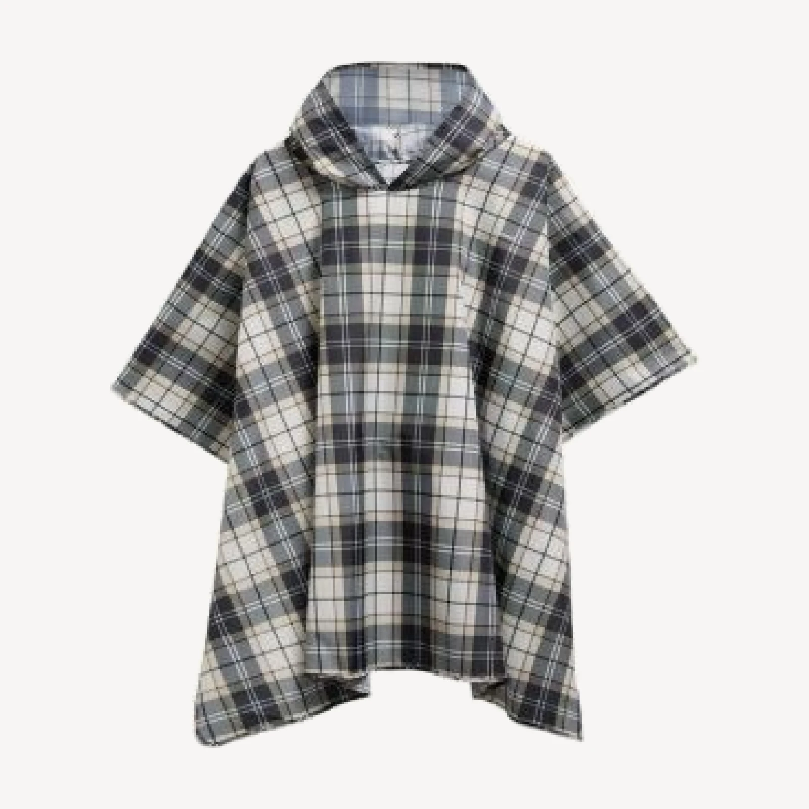 Barbour Portree Tartan Hooded Poncho