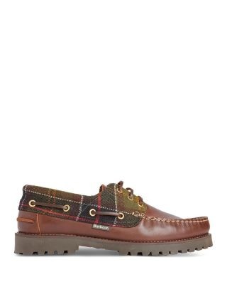 Barbour Men's Deck Leather Boat Shoes