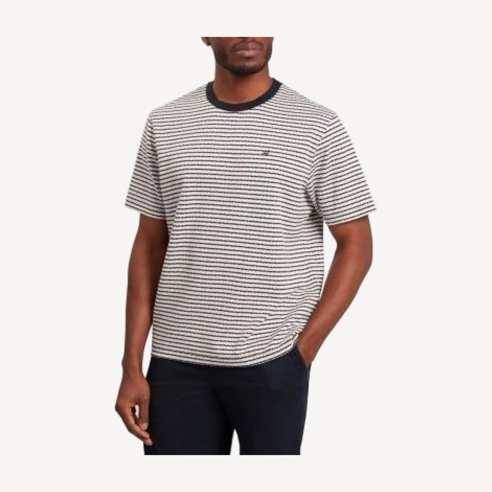 Ted Baker Vexrin Short Sleeve Oversized Striped Tee
