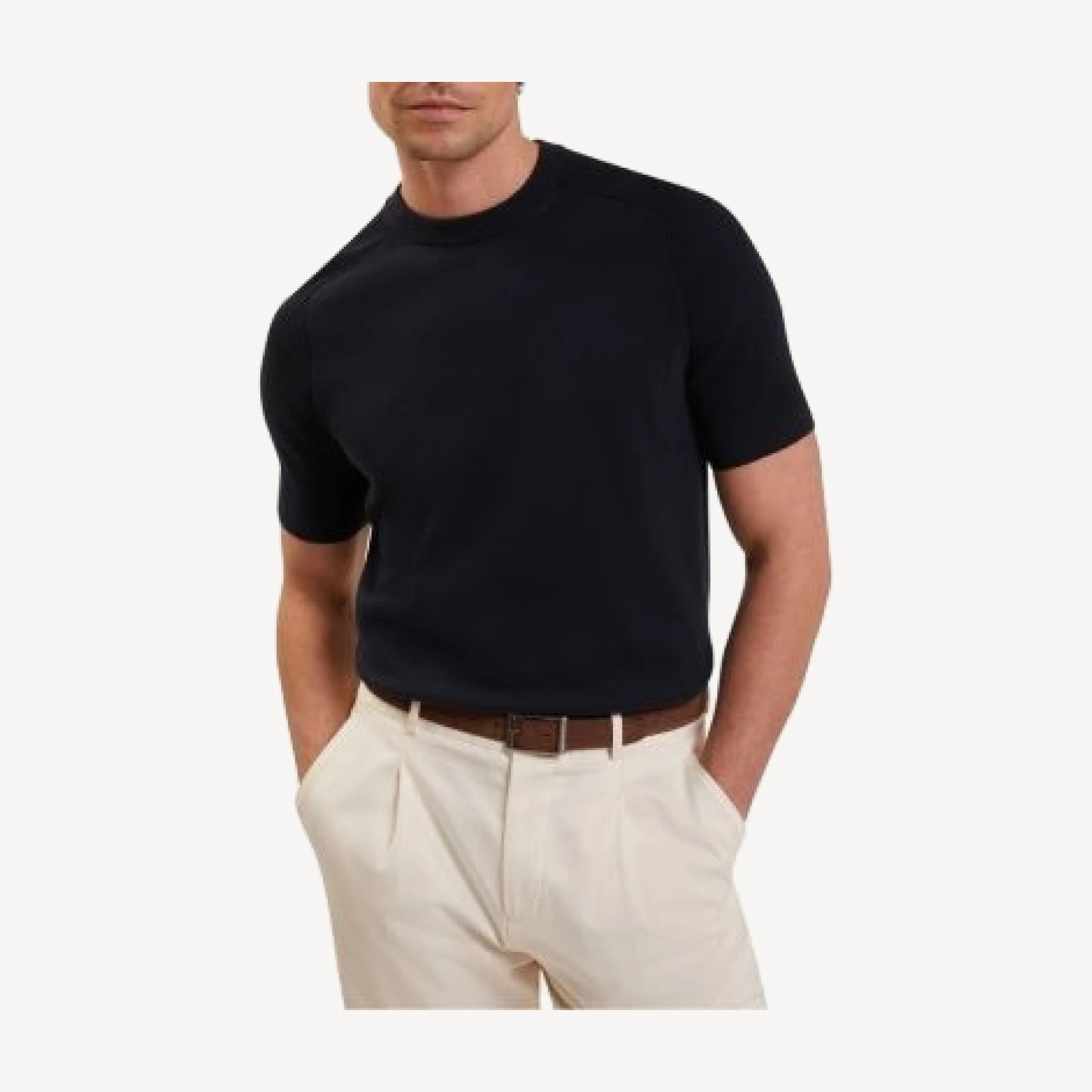 Ted Baker Torrent Ribbed Raglan Sleeve T-Shirt