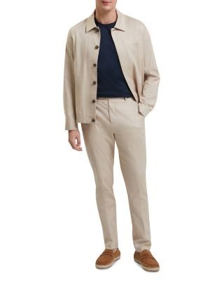 Ted Baker Rubinoj Cotton Tencel Smart Harrington Jacket